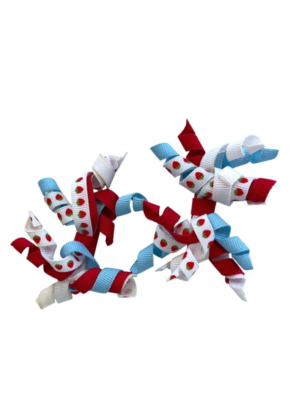 Gymboree Strawberry Curlies Hair Clips